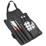 Wooden Braai Set Apron