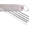 5-Piece SS Straws & Pipe Cleaner