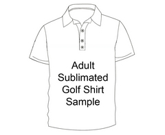 Sample - XS Custom Unisex Sub Golf Shirt