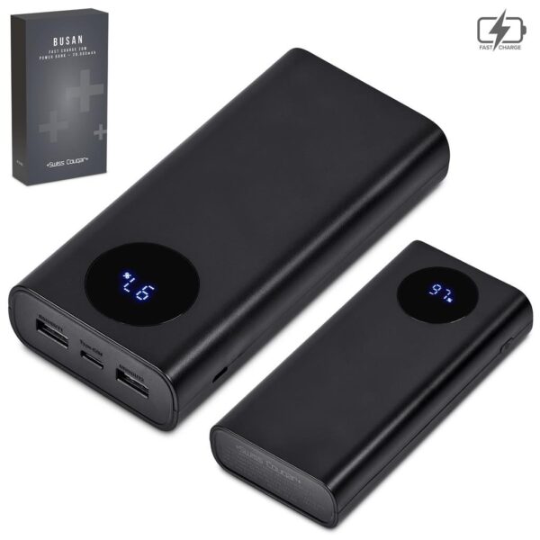 Swiss Cougar Busan Fast Charge 20W Power Bank - 20