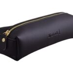 Noted PU Slim Pencil Case [Black]