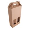 Kraft Double 750ml Wine Bottle Gift Box