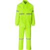 Outdoor Hi-Viz Reflective Polyester/PVC Rainsuit