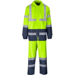 Torrent Two-Tone Hi-Viz Ref Polyester/PVC Rainsuit