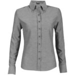 Ladies Long Sleeve Oxford Shirt