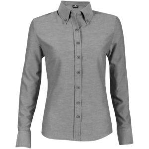 Ladies Long Sleeve Oxford Shirt