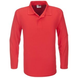 Mens Long Sleeve Boston Golf Shirt