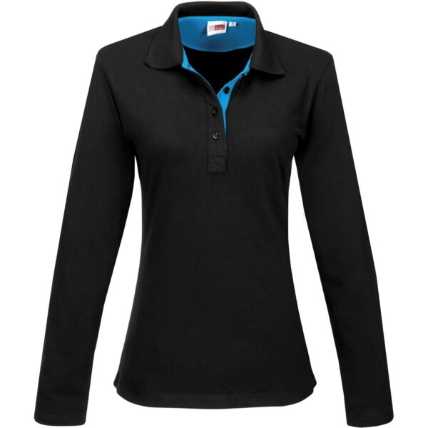 Ladies Long Sleeve Solo Golf Shirt