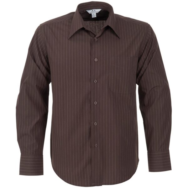 Mens Long Sleeve Manhattan Striped Shirt