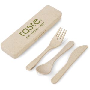 Okiyo Heiki Wheat Straw Cutlery Set