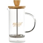 Okiyo Osu Glass & Bamboo Coffee Plunger - 350ml