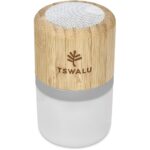 Okiyo Heiwa Bamboo Bluetooth Speaker & Night Light