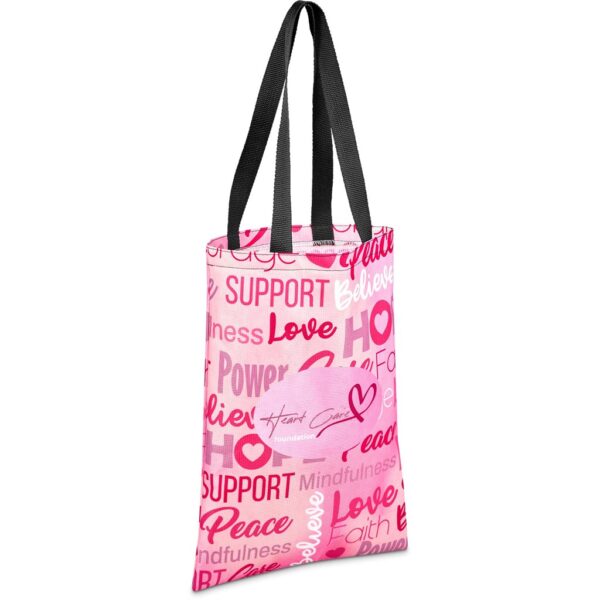 Pre-Printed Sample Hoppla Eden RPET Stitch-Bond Shopper