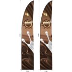 Legend 3m Sublimated Arcfin Flying Banner Skin - Set Of 2 (Excludes Hardware)