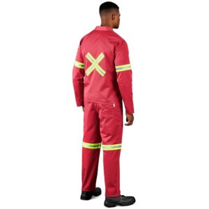 Trade Polycotton Conti Suit - Reflective Arms