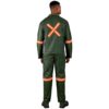 Acid Resistant Polycotton Conti Suit - Reflective Arm