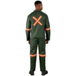 Acid Resistant Polycotton Conti Suit - Reflective Arm