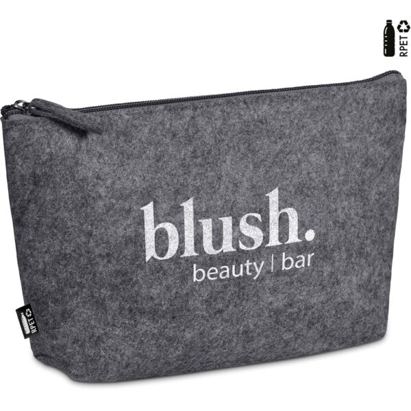 Okiyo Kesho Recycled PET Felt Mini Cosmetic Bag