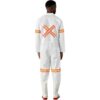 Safety Polycotton Boiler Suit - Reflective Arms Legs & Back - Orange Tape