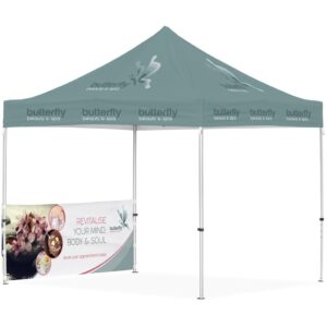 Ovation Sublimated Gazebo 3m X 3m - 1 Half-Wall Skin