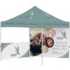 Ovation Sublimated Gazebo 3m X 3m - 1 Half-Wall Skin - 1 Full-Wall Skin