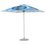 Legend Sublimated Parasol Single Pole 2.2m x 2.2m