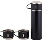Vacuum Flask & Mini Mug Set