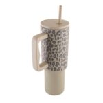 1200ml Leopard Print Travel Mug