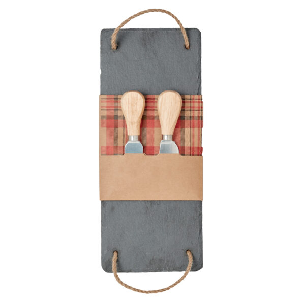 Slate Cheeseboard Set