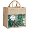 Okiyo Nuri Sublimated Pocket Jute Tote
