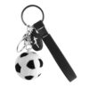 Goal-Kick Soccer Ball Keychain